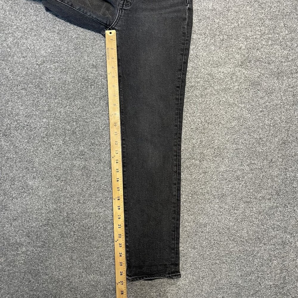 Madewell Womens The Perfect Vintage Jean Black Denim Straight Leg Size 24 - Picture 6 of 8